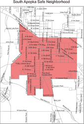 South Apopka Map